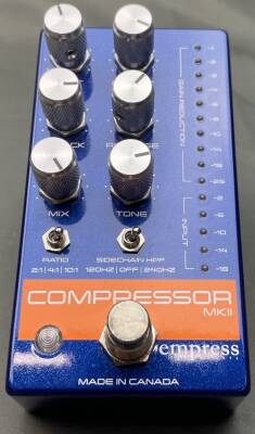 Gear Hunter | Empress Effects - Compressor MkII Pedal - Blue